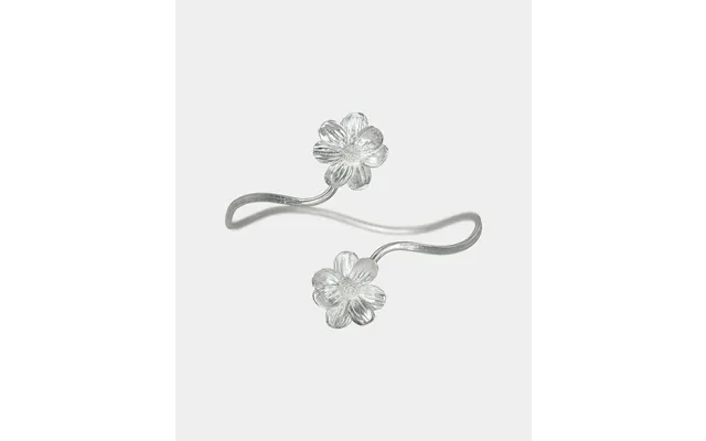 Queen Silver-bell - Sølvarmbånd Med Vilde Blomster