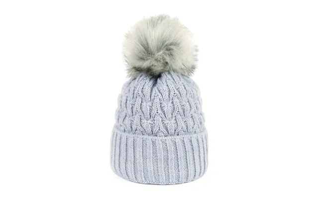 Hue Med Foer Og Kunstpels Kvast Light Blue