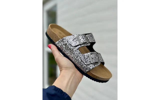 Rugged Gear Bio Sandaler Silver Glitter 42
