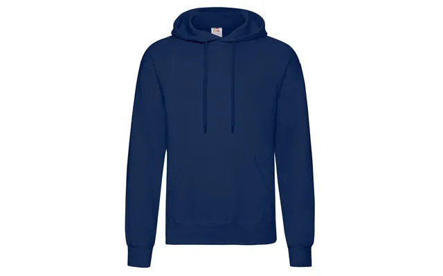 Hoodie Klassisk Sweat - Navy Blå