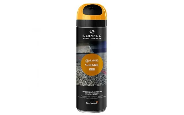 Fluorescerende Markeringsspray Orange 500 Ml S-mark