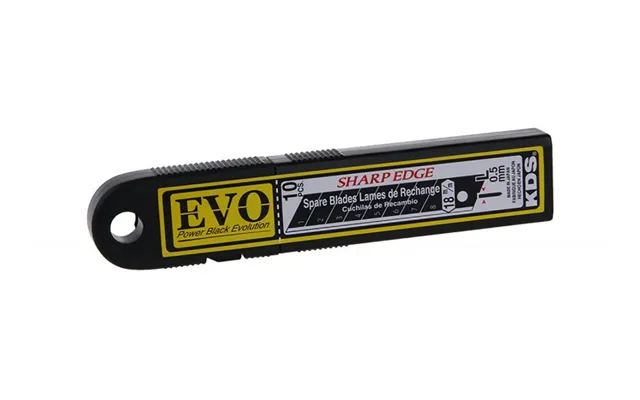 Hobbykniv Blade 18 Mm Sorte 10 Stk