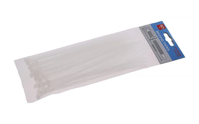 Kabelstrips 200x3,6 Mm Hvid 50 Stk