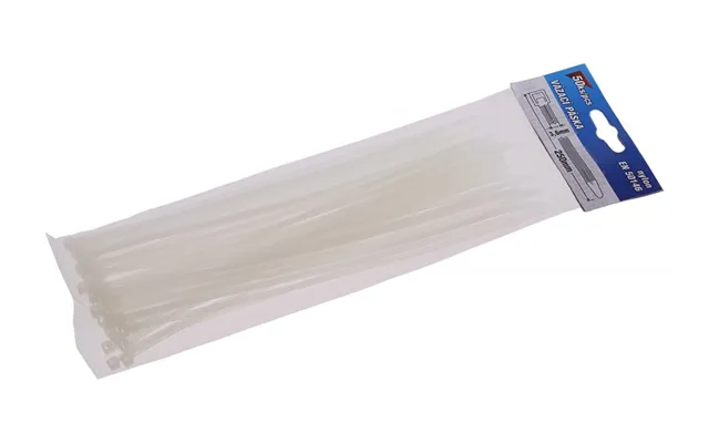Kabelstrips 250x3,6 Mm Hvid 50 Stk