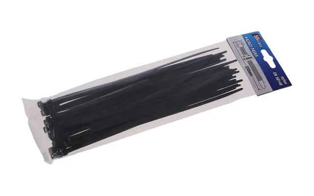 Kabelstrips 250x4,8 Mm Sort 50 Stk