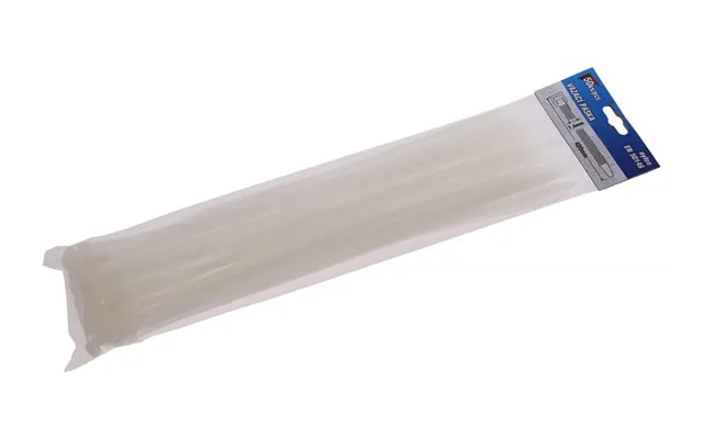 Kabelstrips 400x7,6 Mm Hvid 50 Stk