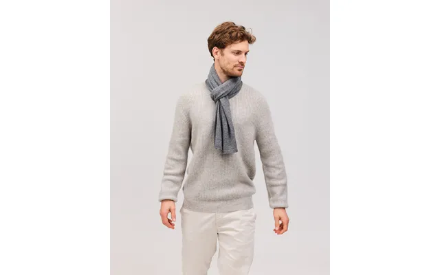 Ebbe Cashmere Halstørklæde Grå
