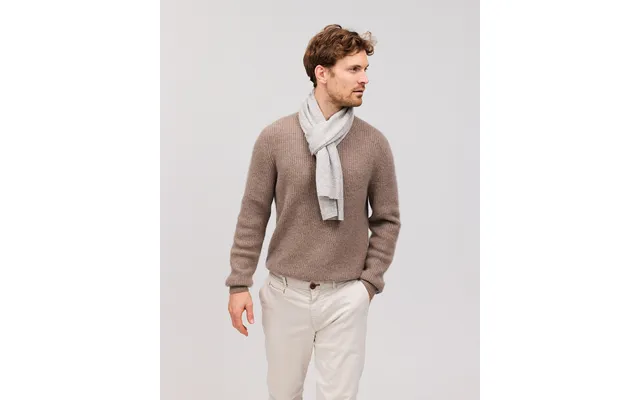Ebbe Cashmere Halstørklæde Lys Grå