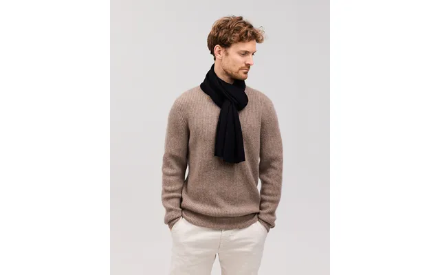 Ebbe Cashmere Halstørklæde Sort
