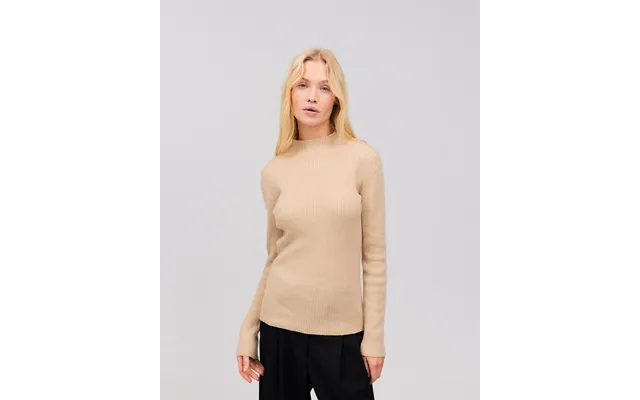 Esther Cashmere Bluse Beige