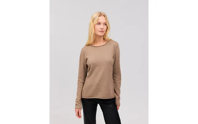 Liv Cashmere Bluse Brun