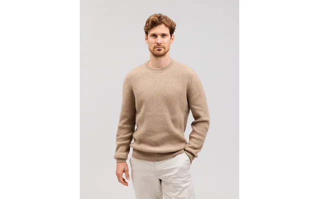 Ragnar Cashmere Crewneck Sand Melange