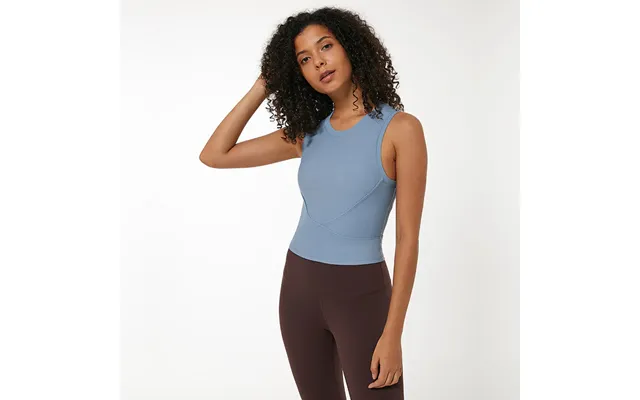 Nordic-wellness Active Rib Top - Steel Blue