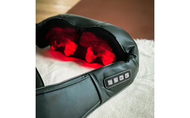 Nordic-wellness Luksus Massagekrave Til Nakke, Skuldre Og Lænd Med Varme - 1 Stk