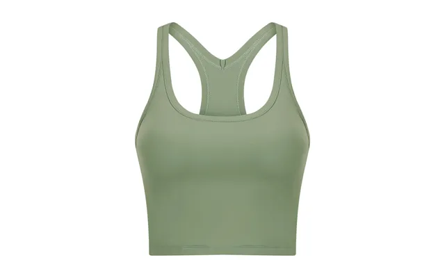 Nordic-wellness Pure Crop Top - Matcha Green