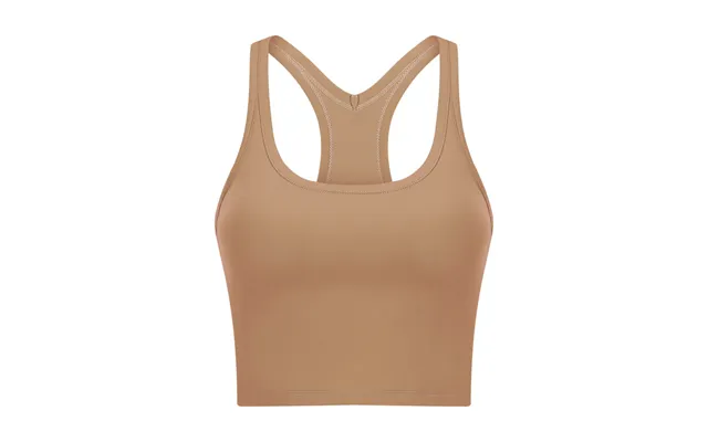 Nordic-wellness Pure Crop Top - Soft Brown