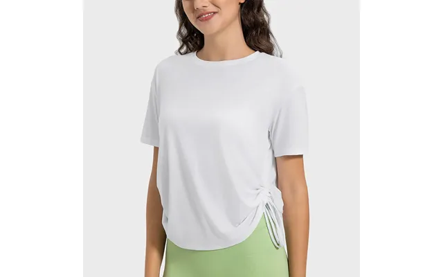 Nordic-wellness Scrunch Tee - White