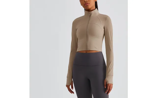 Nordic-wellness Zip Long Sleeve - Sandstone