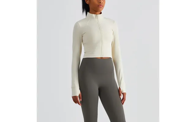 Nordic-wellness Zip Long Sleeve - Vanilla