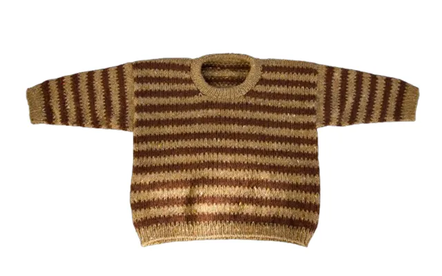 Otto Sweater Baby Med Guldkarameleffekt