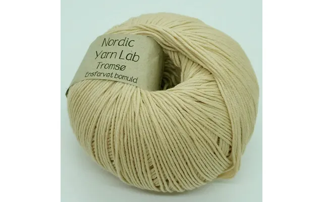 Tromsø Ensfarvet Beige 0246