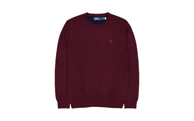Polo Ralph Lauren Merino Knit Cn 006 Aged Wine
