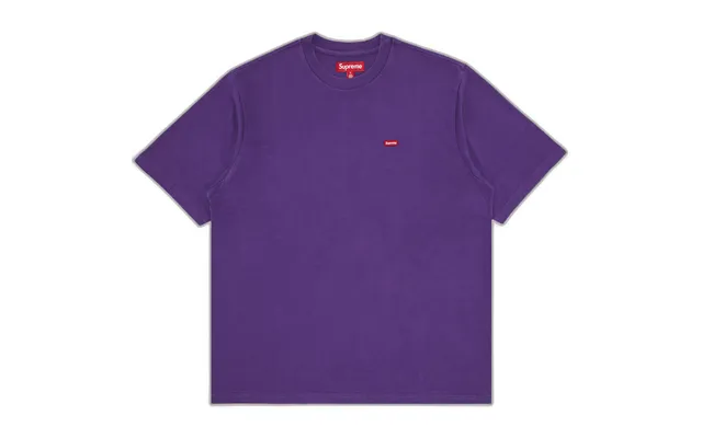 Supreme Small Box Tee 'purple'
