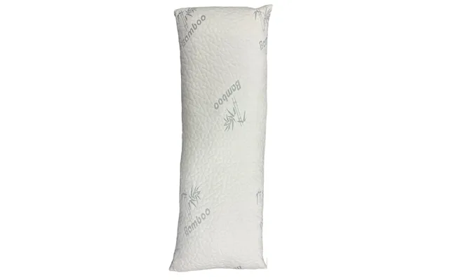 140 X 50 Cm - Luksus Body Pillow Med Bambus Cover Og Memory Foam