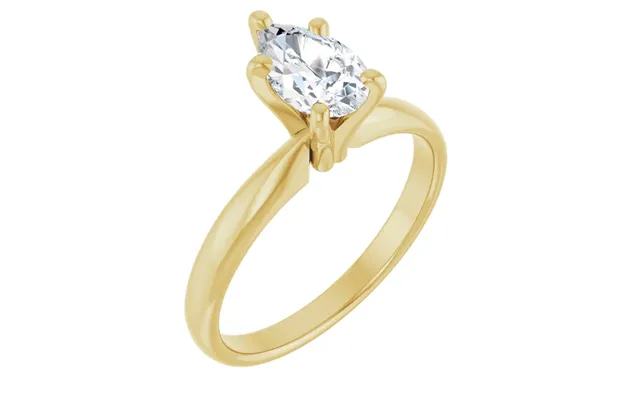 Celeste Pear Diamant Ringe Diamantsmykker Forlovelses & Vielsesringe
