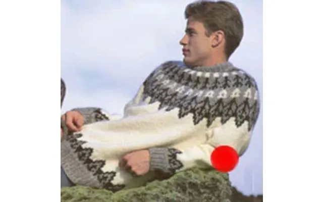 18-41 Herre Sweater 1 I Àlafosslopi - Strikkeopskrift