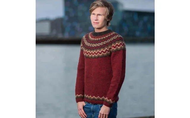 34-23 Godi Sweater I Lettlopi - Strikkeopskrift