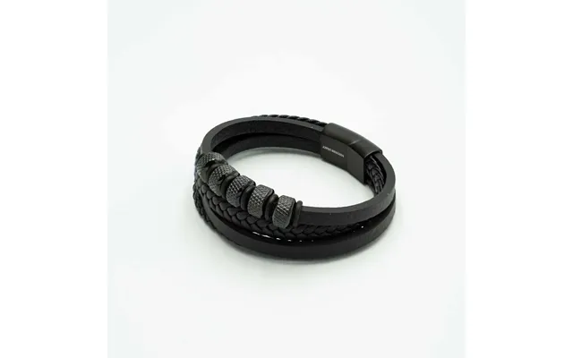 Drift Læder Og Perler Armbånd - S product image