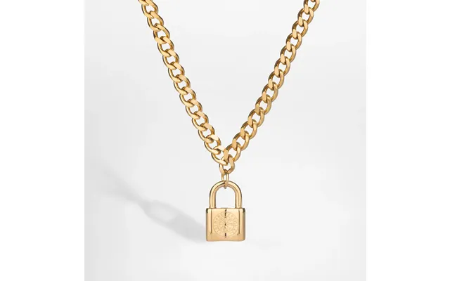 Vegvisir Lock Halskæde Guld - 50 Cm product image