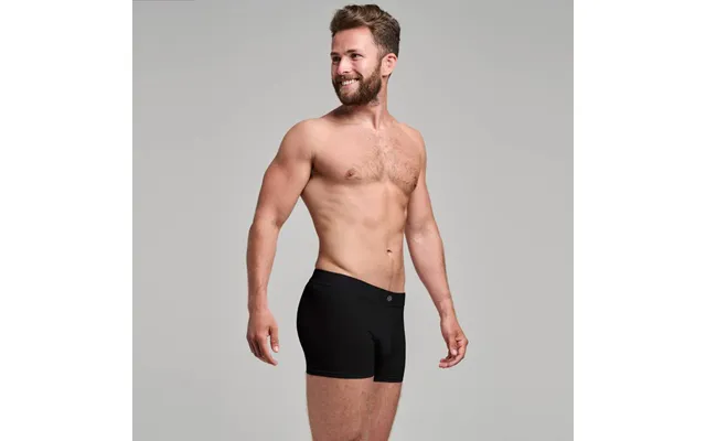 Bambusa Boxershorts, Sort - 2 Pk