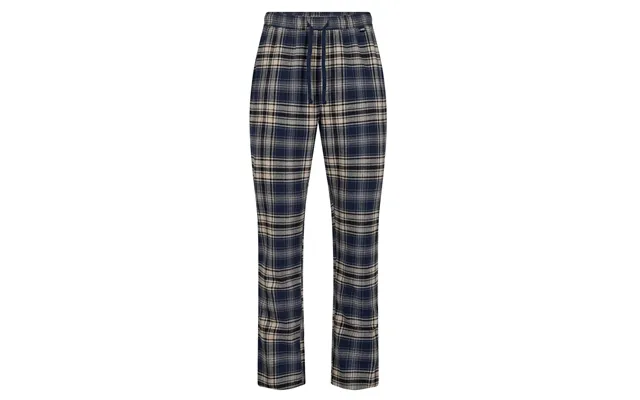 Jbs Flannel Natbukser Med Navy Tern Til Mænd Str. Large