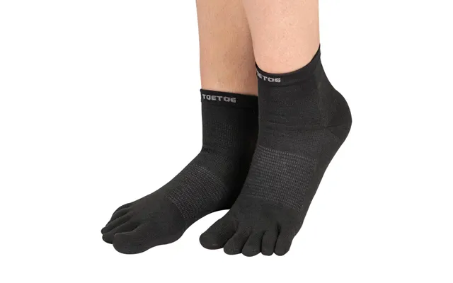 Toetoe Outdoor Liner Med Adskilte Tæer - Sort Str. 35-38
