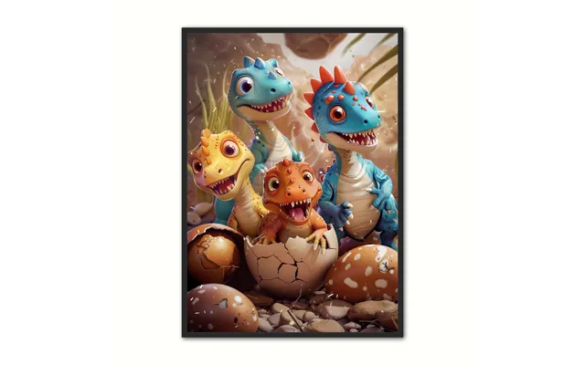 Dinosaur Plakat 10 - Børneplakat