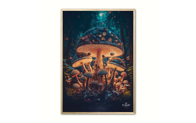 Fortryllet Svampe Plakat Nr. 2 21 X 29,7 Cm A4