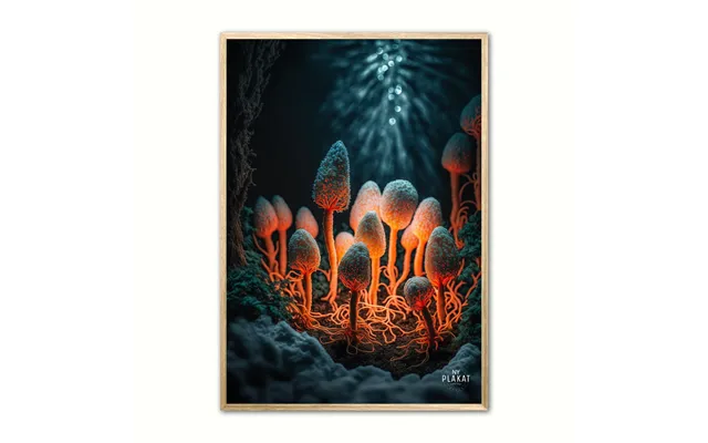 Fortryllet Svampe Plakat Nr. 6 50 X 70 Cm B2