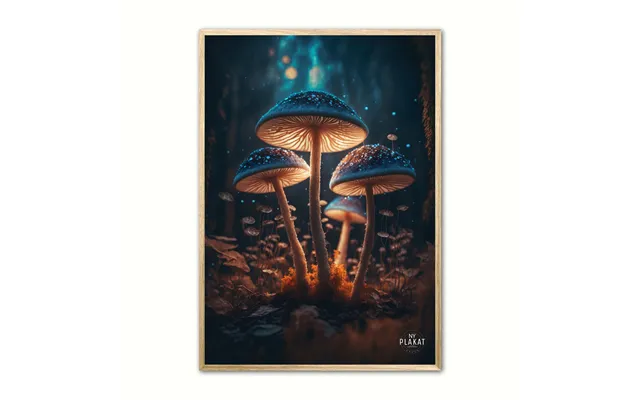 Fortryllet Svampe Plakat Nr. 7 50 X 70 Cm B2