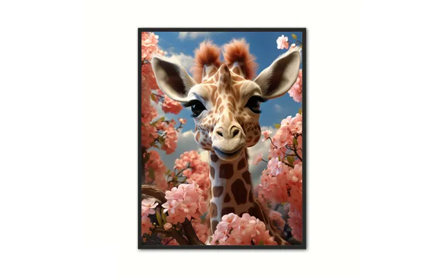 Giraf Plakat 33 - Brneplakat 21 X 29,7 Cm A4