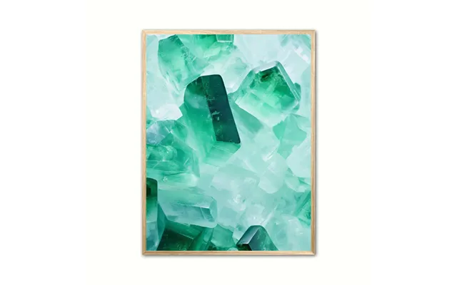 Grn Aventurin Plakat Nr. 3 - Krystaller 21 X 29,7 Cm A4