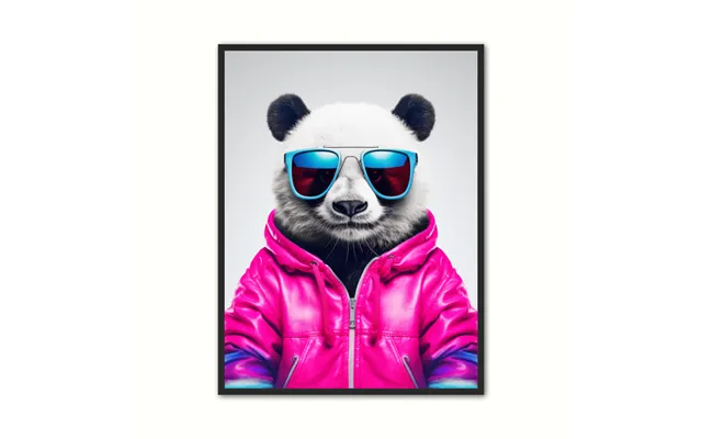 Panda Plakat 16 - Brneplakat 30 X 40 Cm