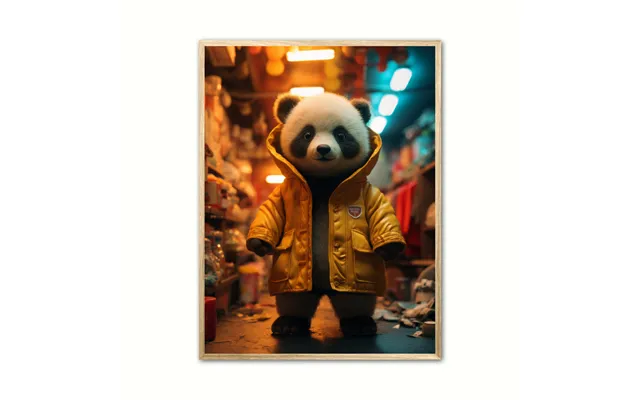 Panda Plakat 25 - Brneplakat 21 X 29,7 Cm A4