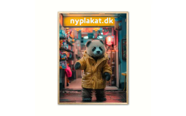 Panda Plakat 26 - Brneplakat 21 X 29,7 Cm A4