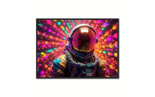 Plakat Med Astronaut Plakat Nr. 3 21 X 29,7 Cm A4
