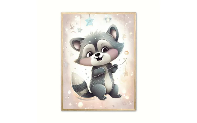 Plakat Med Baby Vaskebjrn 2 30 X 40 Cm