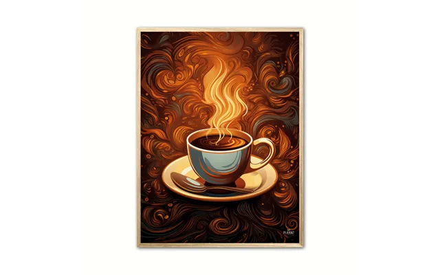 Plakat Med Coffee Time - Plakat No. 1 30 X 40 Cm