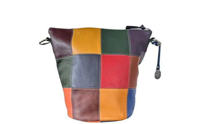Style Quiz I Smuk Multifarve. Superfed Og Stor Shopper Til Skulder Og Crossbody Kreeret Af Kvalitetslæder I 12 Farver