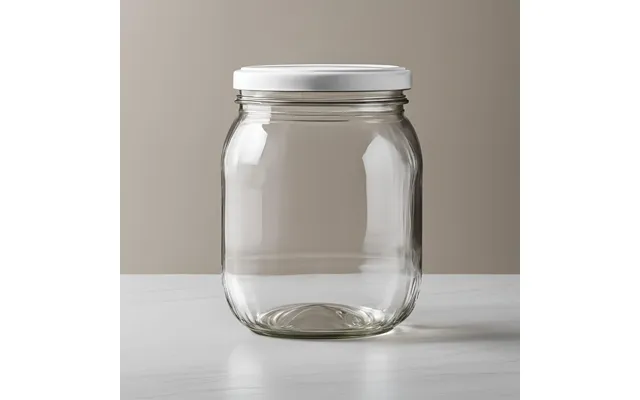 Konservesglas 1062ml Klar 82mm Med Låg